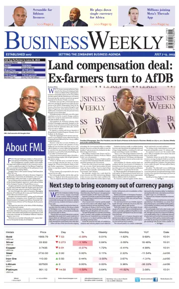 Business Weekly (Zimbabwe) - 7 Jul 2023