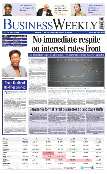 Business Weekly (Zimbabwe) - 4 Aug 2023