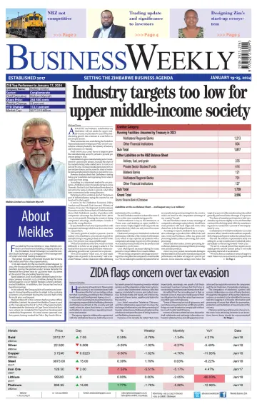 Business Weekly (Zimbabwe) - 19 janv. 2024