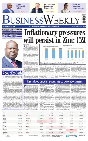 Business Weekly (Zimbabwe) - 09 фев. 2024