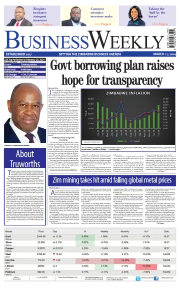 Business Weekly (Zimbabwe) - 1 Maw 2024