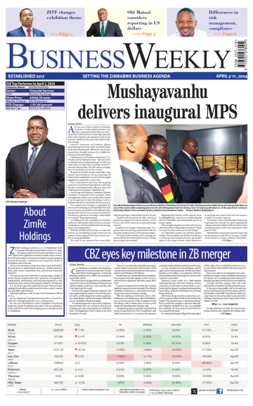 Business Weekly (Zimbabwe) - 05 四月 2024