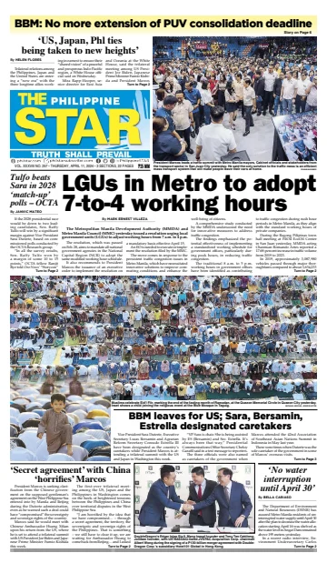 The Philippine Star - 11 abril 2024