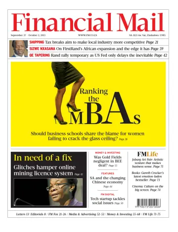 Financial Mail - 27 Sep 2013
