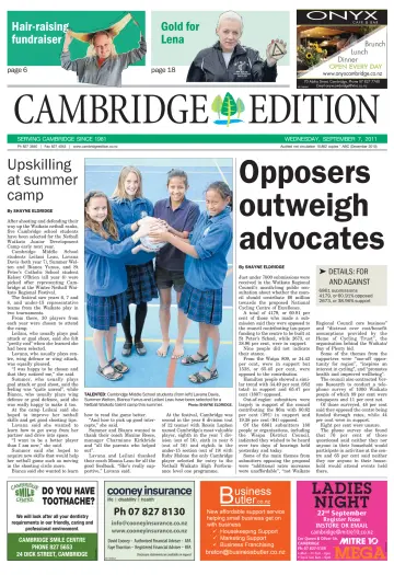 Cambridge Edition - 7 Sep 2011