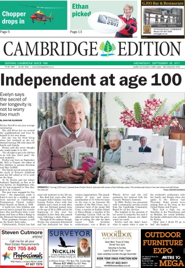 Cambridge Edition - 28 Sep 2011