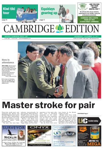 Cambridge Edition - 16 Nov 2011