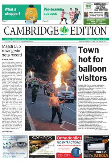 Cambridge Edition - 4 Apr 2012