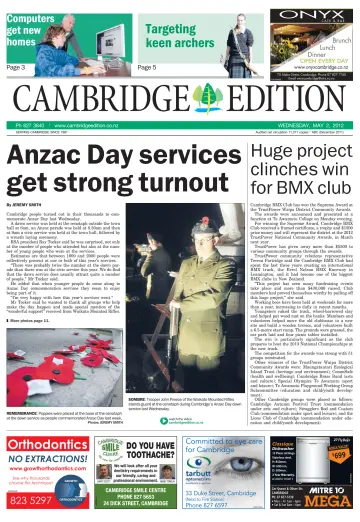 Cambridge Edition - 2 May 2012