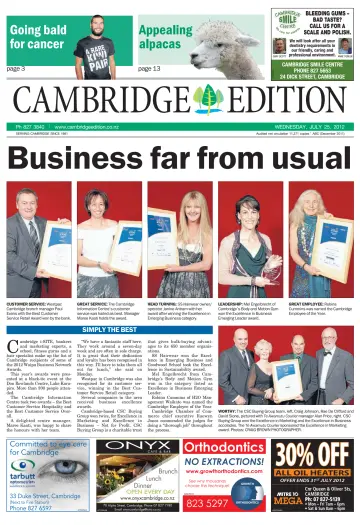 Cambridge Edition - 25 Jul 2012