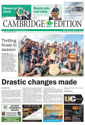 Cambridge Edition - 22 Aug 2012