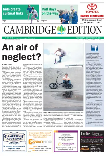 Cambridge Edition - 26 Sep 2012