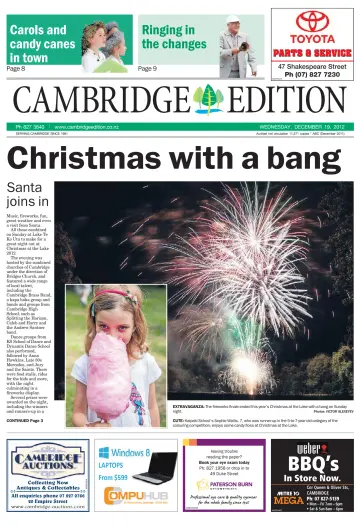 Cambridge Edition - 19 Dec 2012