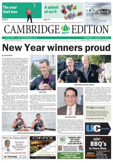 Cambridge Edition - 9 Jan 2013