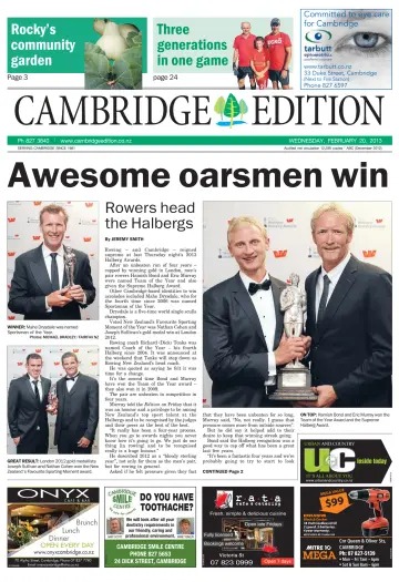 Cambridge Edition - 20 Feb 2013