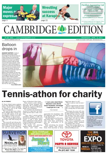 Cambridge Edition - 10 Apr 2013