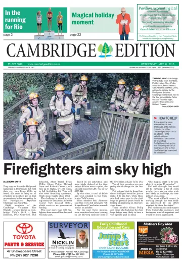 Cambridge Edition - 8 May 2013