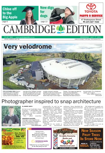 Cambridge Edition - 17 Jul 2013