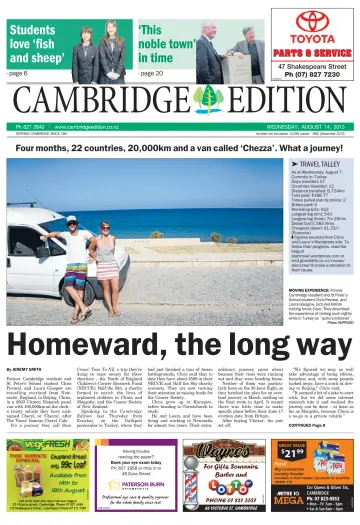 Cambridge Edition - 14 Aug 2013