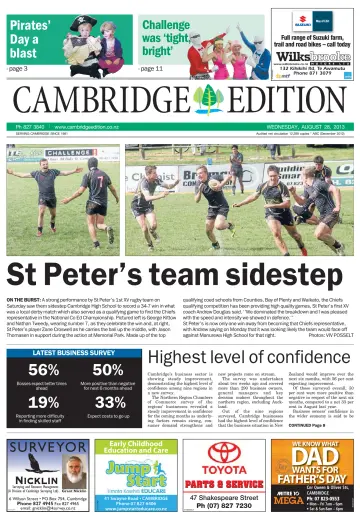 Cambridge Edition - 28 Aug 2013