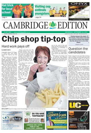 Cambridge Edition - 18 Sep 2013