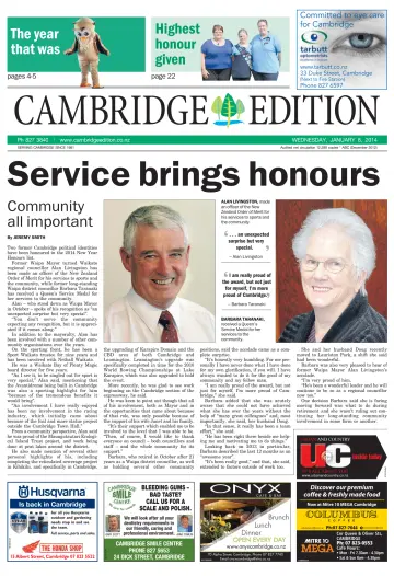 Cambridge Edition - 8 Jan 2014