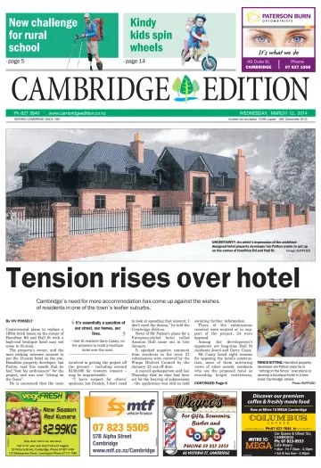Cambridge Edition - 12 Mar 2014