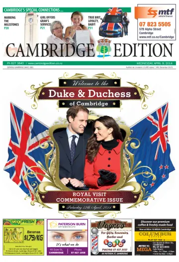 Cambridge Edition - 9 Apr 2014