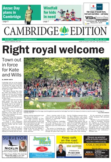 Cambridge Edition - 23 Apr 2014
