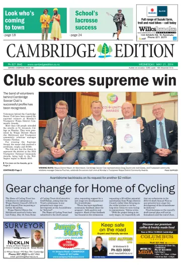 Cambridge Edition - 21 May 2014