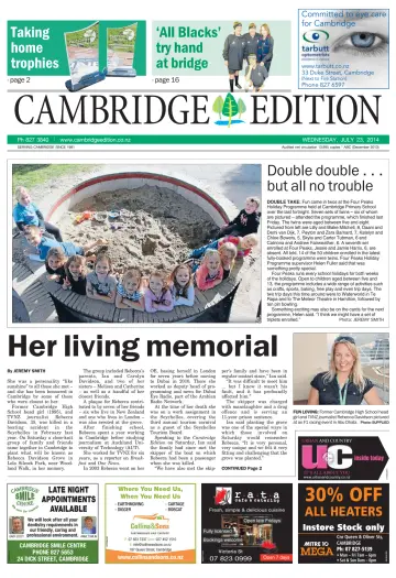 Cambridge Edition - 23 Jul 2014