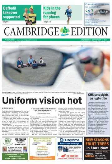Cambridge Edition - 3 Sep 2014