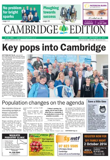 Cambridge Edition - 24 Sep 2014