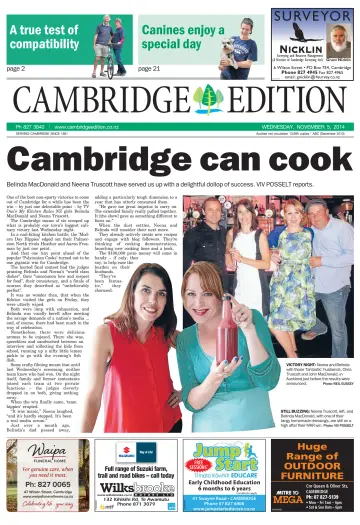 Cambridge Edition - 5 Nov 2014