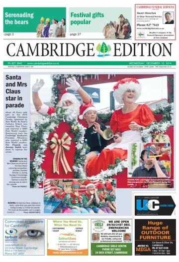 Cambridge Edition - 10 Dec 2014