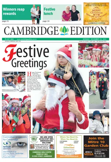 Cambridge Edition - 22 Dec 2014
