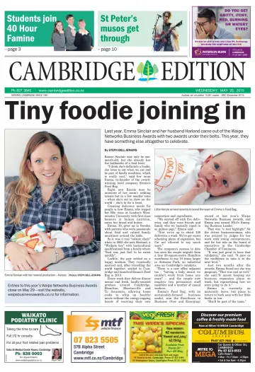 Cambridge Edition - 20 May 2015