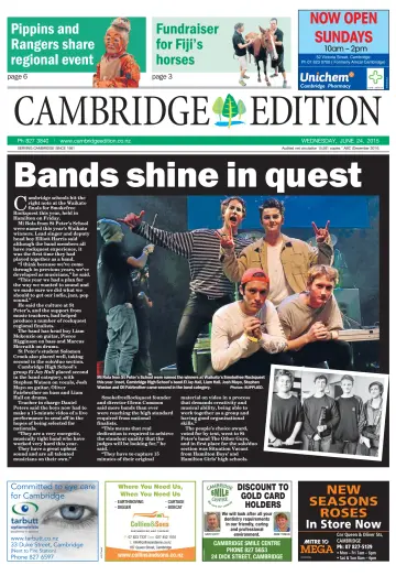 Cambridge Edition - 24 Jun 2015