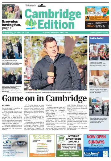 Cambridge Edition - 14 Oct 2015