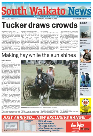 South Waikato News - 13 Feb 2008