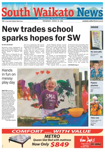 South Waikato News - 26 Mar 2008