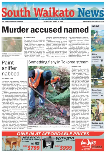 South Waikato News - 16 Apr 2008