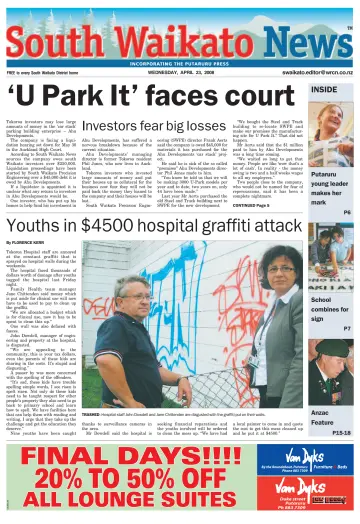 South Waikato News - 23 Apr 2008