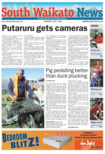 South Waikato News - 7 May 2008