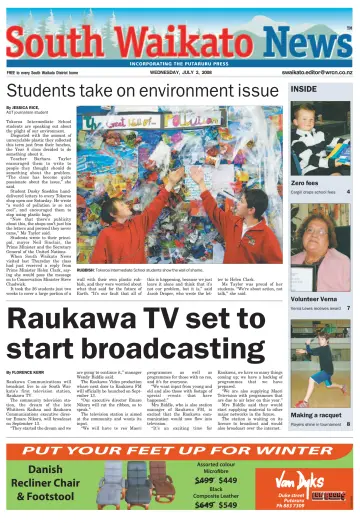 South Waikato News - 2 Jul 2008