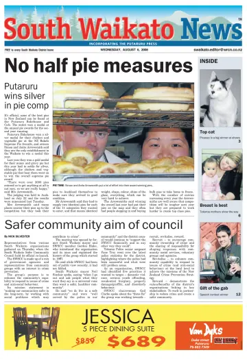 South Waikato News - 6 Aug 2008