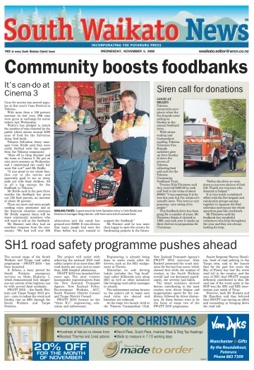 South Waikato News - 5 Nov 2008