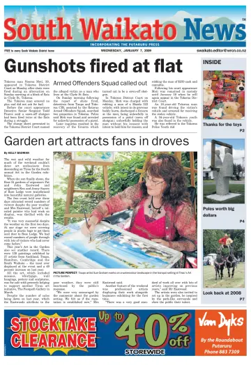 South Waikato News - 7 Jan 2009