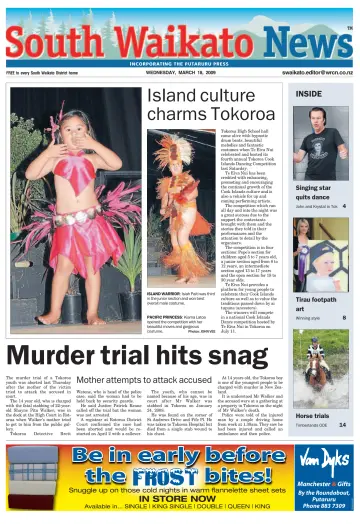 South Waikato News - 18 Mar 2009