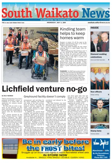 South Waikato News - 6 May 2009